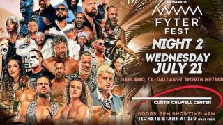 Watch WWE AEW Fyter Fest Night 2 7/21/21 Live PPV Online