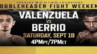 PBC Valenzuela vs. Berrio 9/18/2021