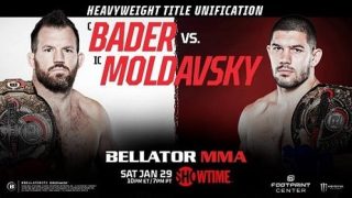 Bellator 273 Bader v Moldavsky 1/29/22-29th January 2022
