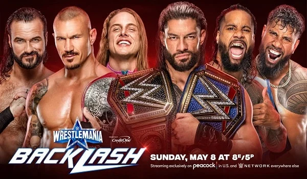 Watch WWE WrestleMania Backlash 2022 5/8/22 PPV