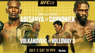 Watch UFC 276 (Adesanya vs Cannonier) 7/2/22 – 2 July 2022