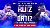 Boxing: Andy Ruiz Jr. vs Luis Ortiz 9/4/22 PPV