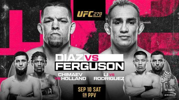 UFC 279: Diaz vs. Ferguson 9/10/22 PPV