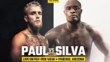 Boxing: Jake Paul vs Anderson Silva 10/29/22