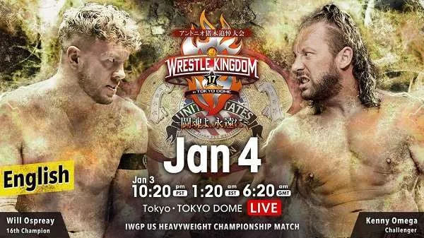 NJPW Wrestle Kingdom 17 2023 1/4/23