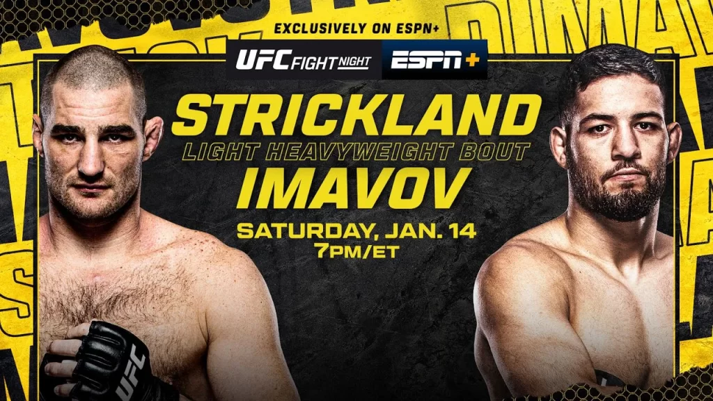 UFC Fight Night: Strickland vs Imavov