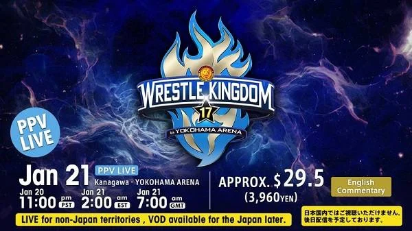 NJPW Wrestle Kingdom 17 Day 2