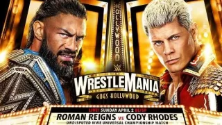 WWE WrestleMania 2023 Live Night 2 PPV 4/2/23