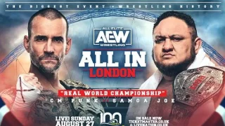 AEW All In London 2023 PPV 8/27/23