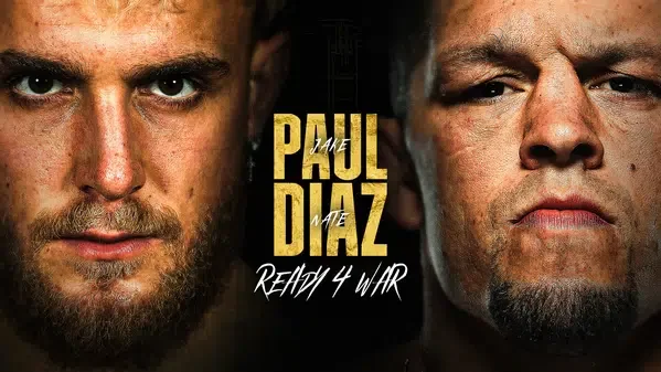 Dazn Jake Paul Vs Nate Diaz PPV Ready 4 War Pay Per View