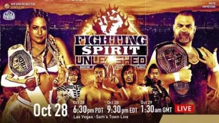 NJPW Fighting Spirit Unleashed 2023 PPV 10/28/23