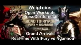 Road To Riyadh Fury vs Ngannou Promos PressConference Weighins etc 10/28/23