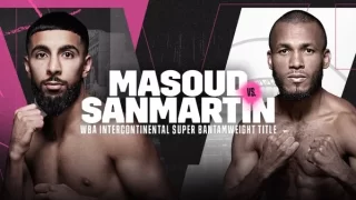 Dazn Boxing Shabaz Masoud vs Jose Sanmartin 11/11/23