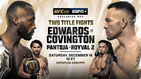 UFC 296 Edwards vs. Covington PPV
