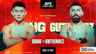UFC Fight Night: Song vs. Gutierrez 12/9/23