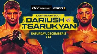 UFC Fight Night Dariush vs. Tsarukyan 12/2/23