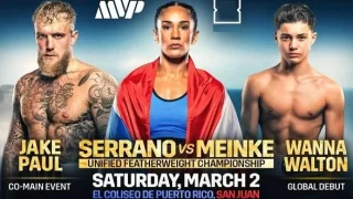 Serrano vs. Meinke + Jake Paul Fight Night 3/2/24