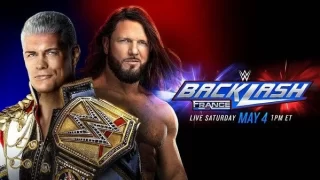 WWE Backlash France 2024 PPV 5/4/24