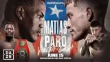 Boxing Matias Vs Paro 6/15/24